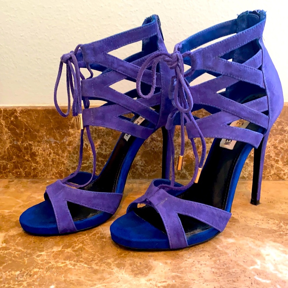 Steve Madden lace up heels